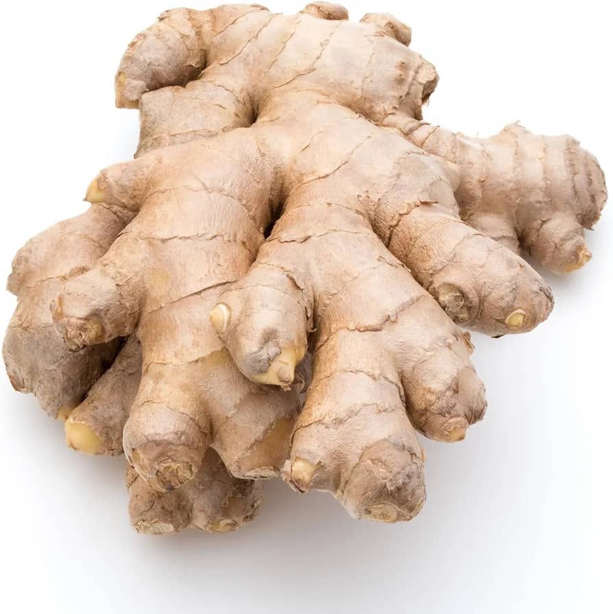 Organic Raw Ginger Root – 100% Natural Whole Ginger | 2kg (4.41lbs) | Perfect for Cooking, Teas & Wellness
