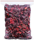 Organic Dried Hibiscus Flowers (100% Raw Whole Calyces) – Perfect for Hibiscus Tea, Agua de Jamaica, Sorrel, & Culinary Use. 2kg(4.41lbs)