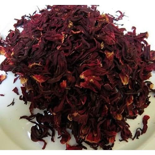 Premium Dried Hibiscus Flower 1kg (2.2 lbs) - Natural Hibiscus Sabdariffa for Tea, Beverages & Cooking